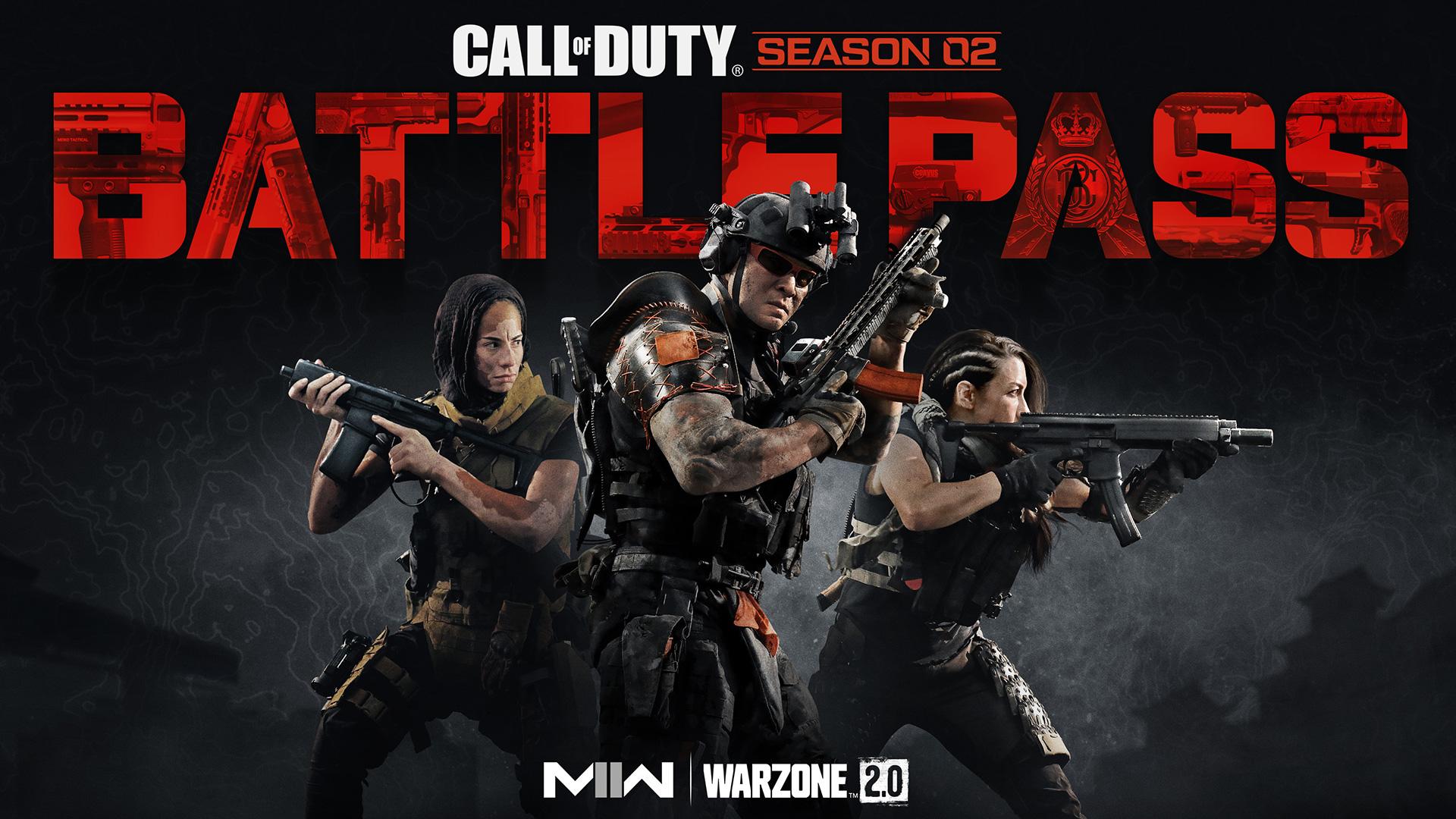 1920x1080 Season 02 Battle Pass and Bundles for Call of Duty: Modern Warfare II and Call of Duty: Warzone 2.0