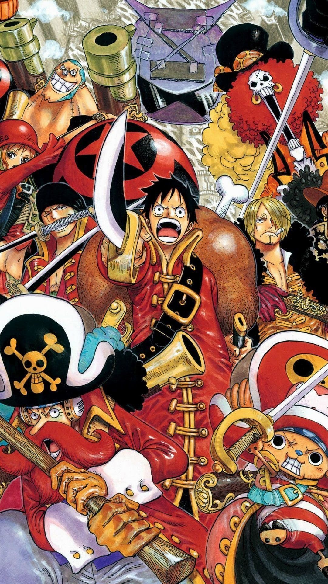 1080x1920 One Piece Android HD 4k Wallpaper