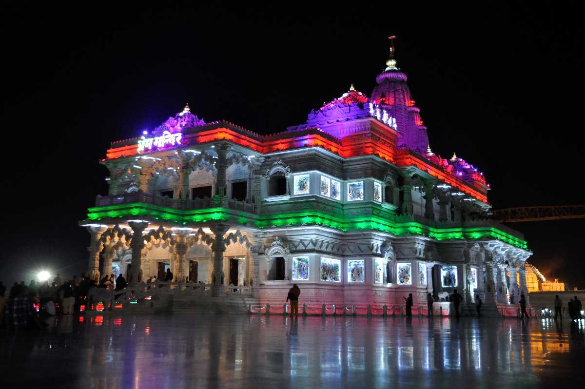 Prem Mandir Vrindavan Wallpapers Top Free Prem Mandir Vrindavan 