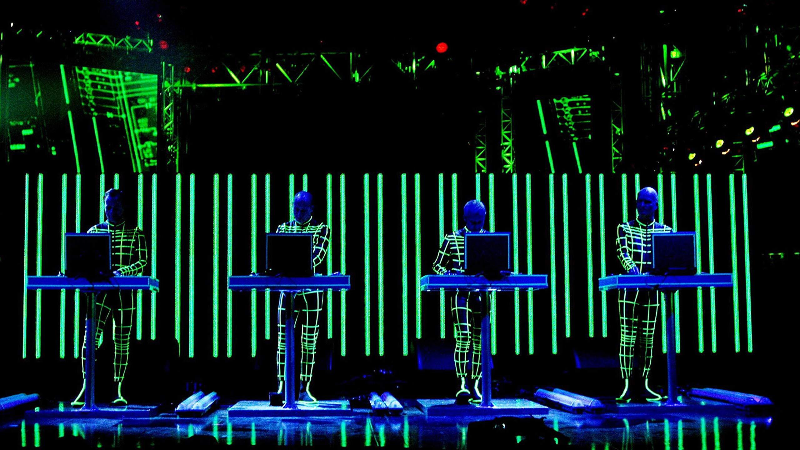 2560x1440 Kraftwerk Wallpaper, Art Pop Band Artwork, Electropop Band Art, Musicians Print, Avant Garde Band Poster (S.0 X 16.9 In) : Hogar Y Cocina