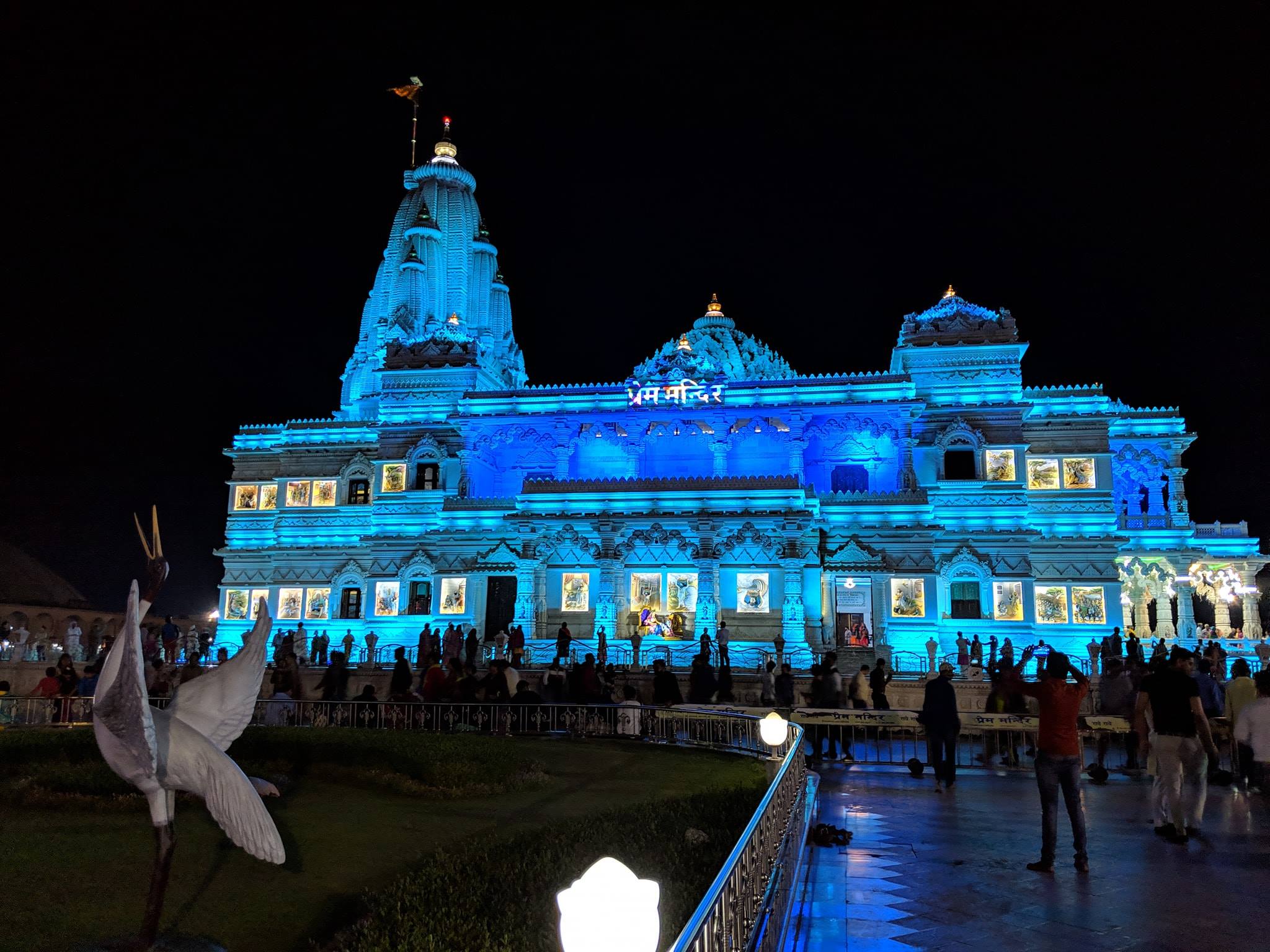 Prem Mandir Vrindavan Wallpapers Top Free Prem Mandir Vrindavan 