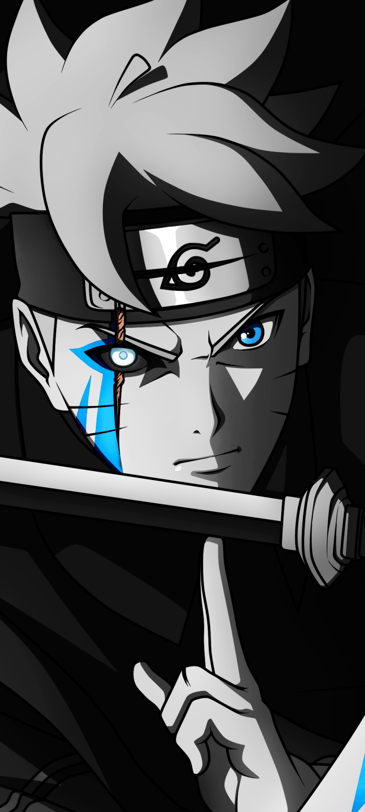 720x1600 Boruto Phone Wallpaper