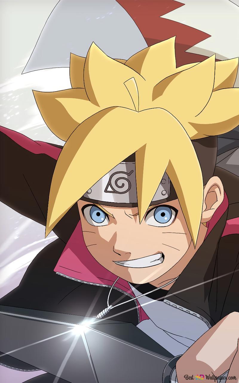 800x1280 Sarada Uchiha, Sasuke Uchiha and Naruto Boruto HD HD wallpaper download