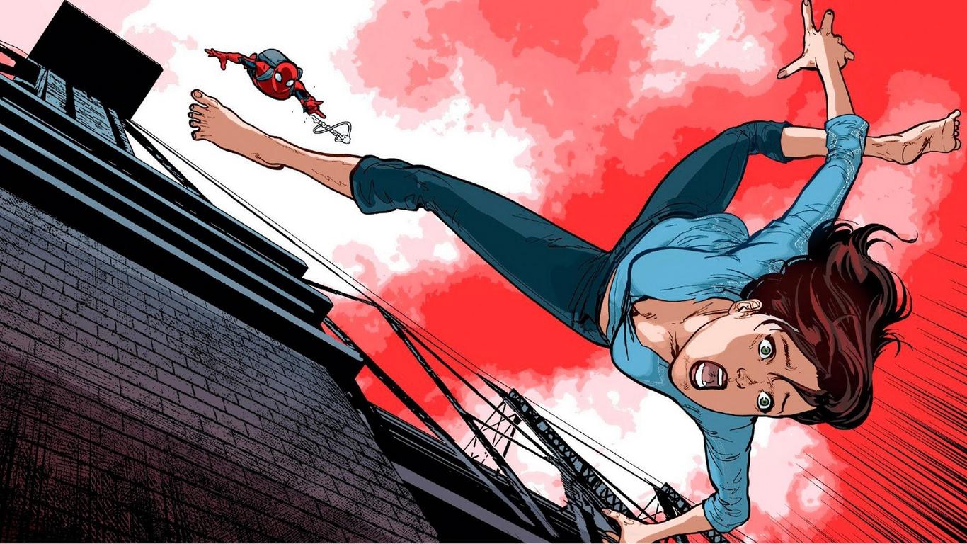 1366x768 Wallpaper / Spider Man, Mary Jane, Redhead, Mary Jane Watson Free Download