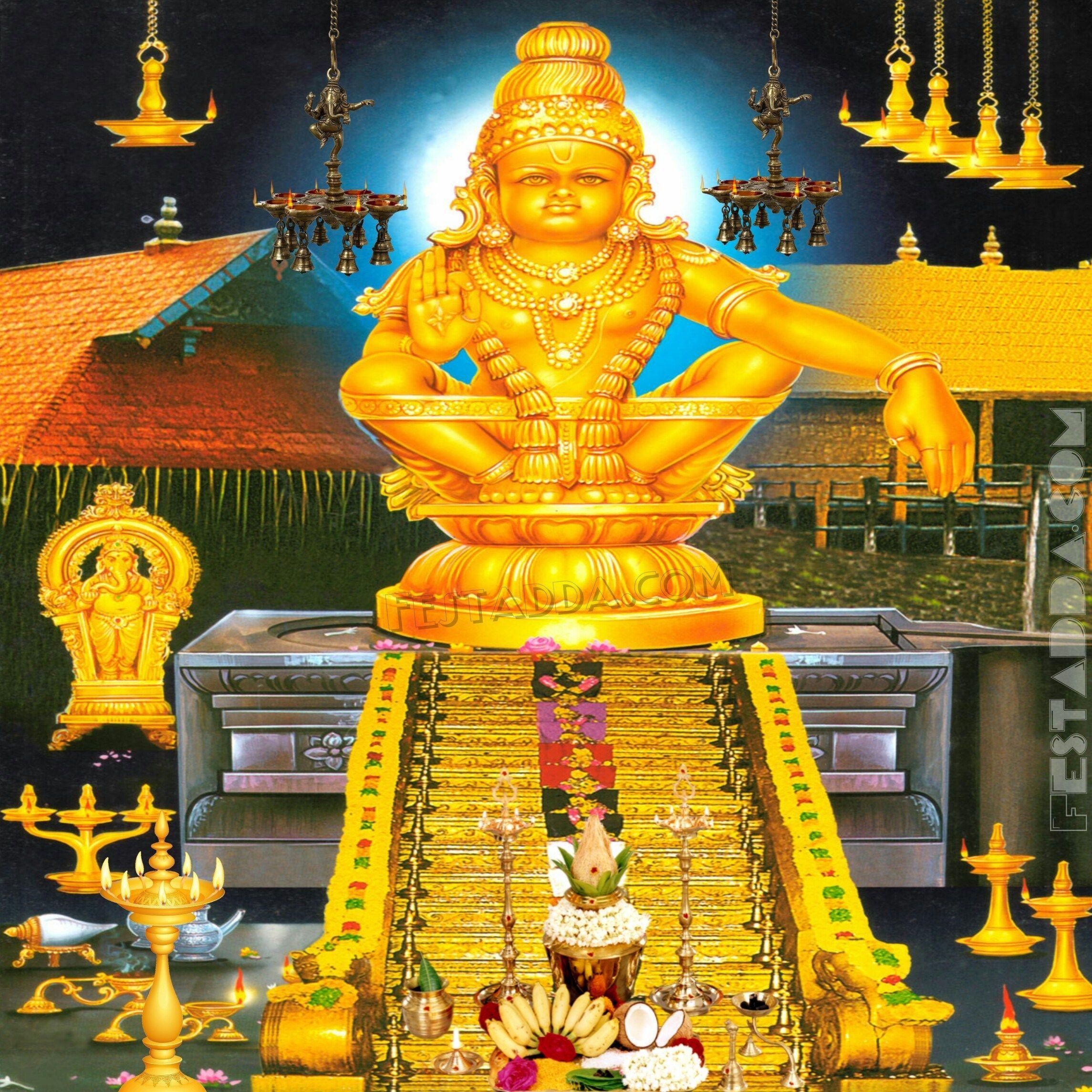 2289x2289 Sabarimala Temple Wallpaper