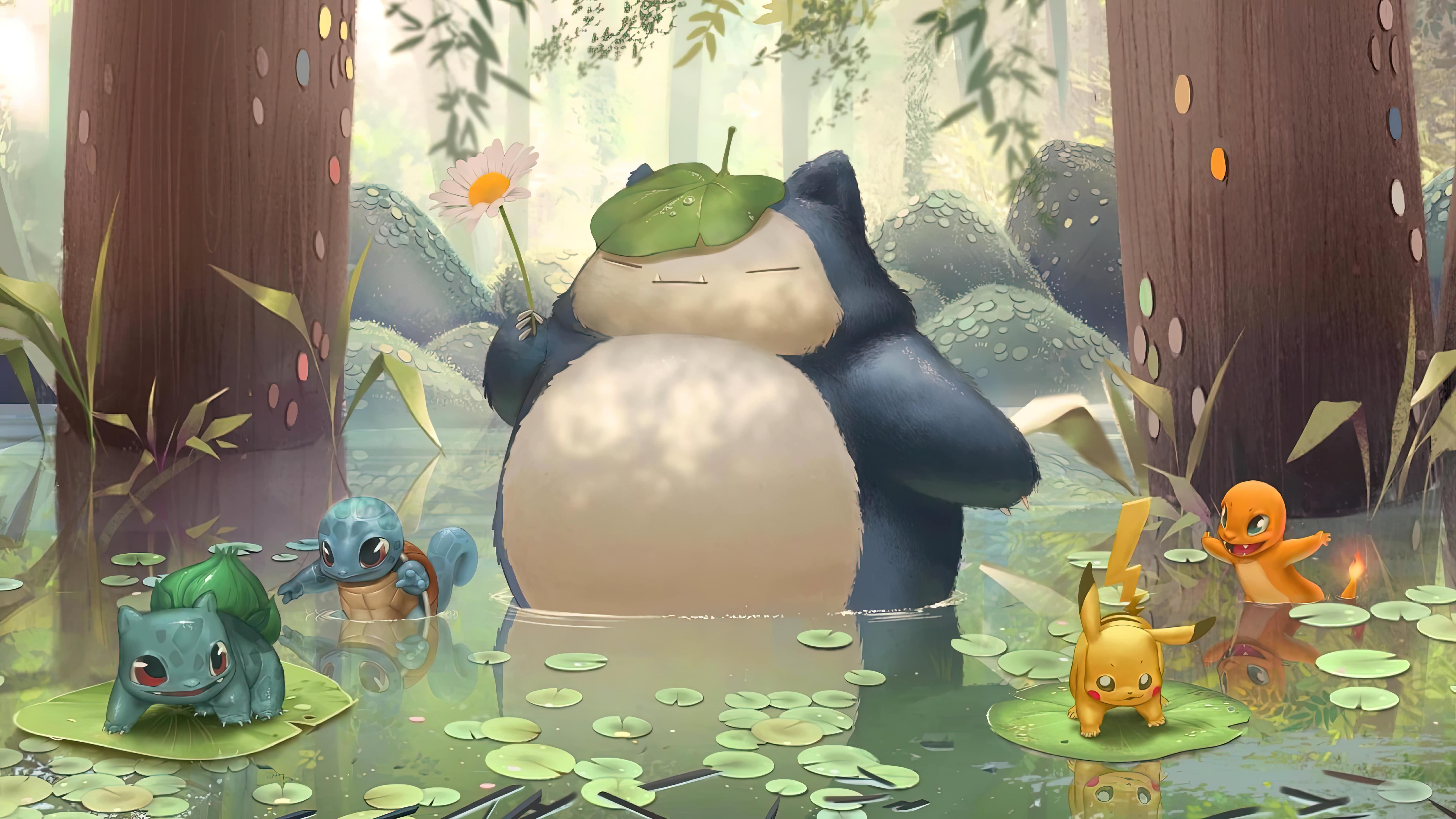 7680x4320 Kanto Pokemons[7680x4320]