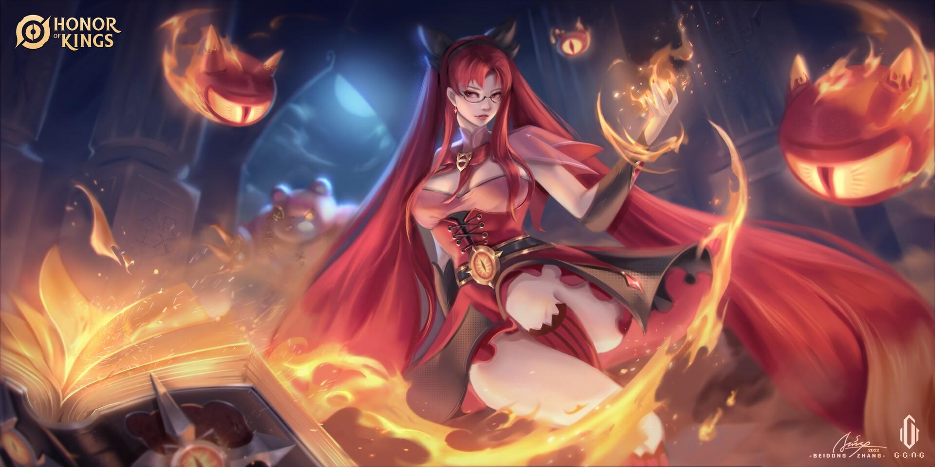 1920x960 【Honor of Kings】- Angela Night Lolita (Fanart)
