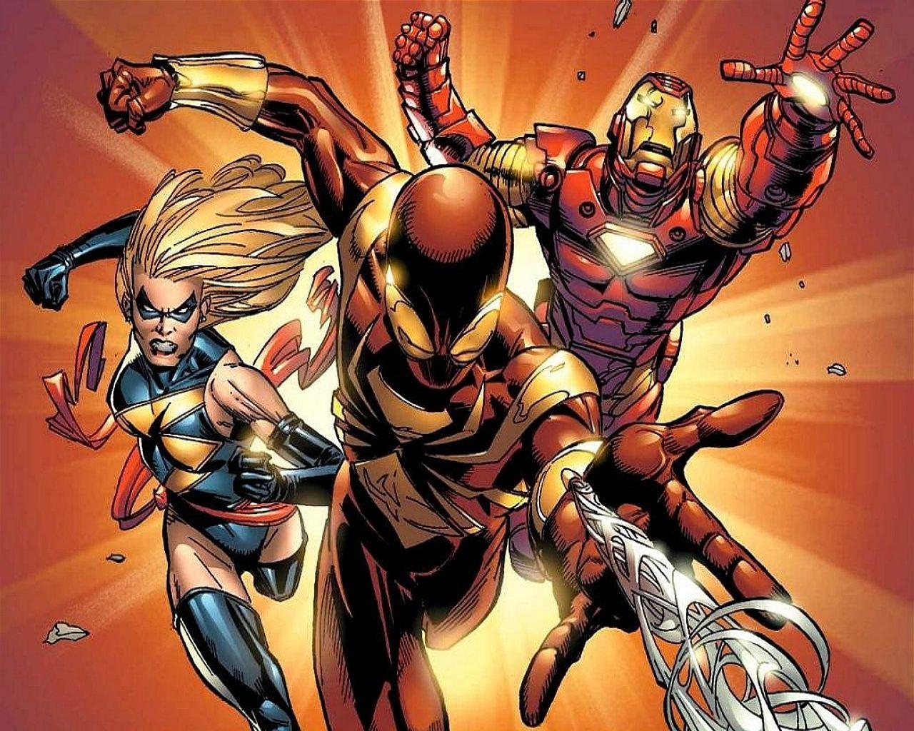 человек паук мстители комиксы