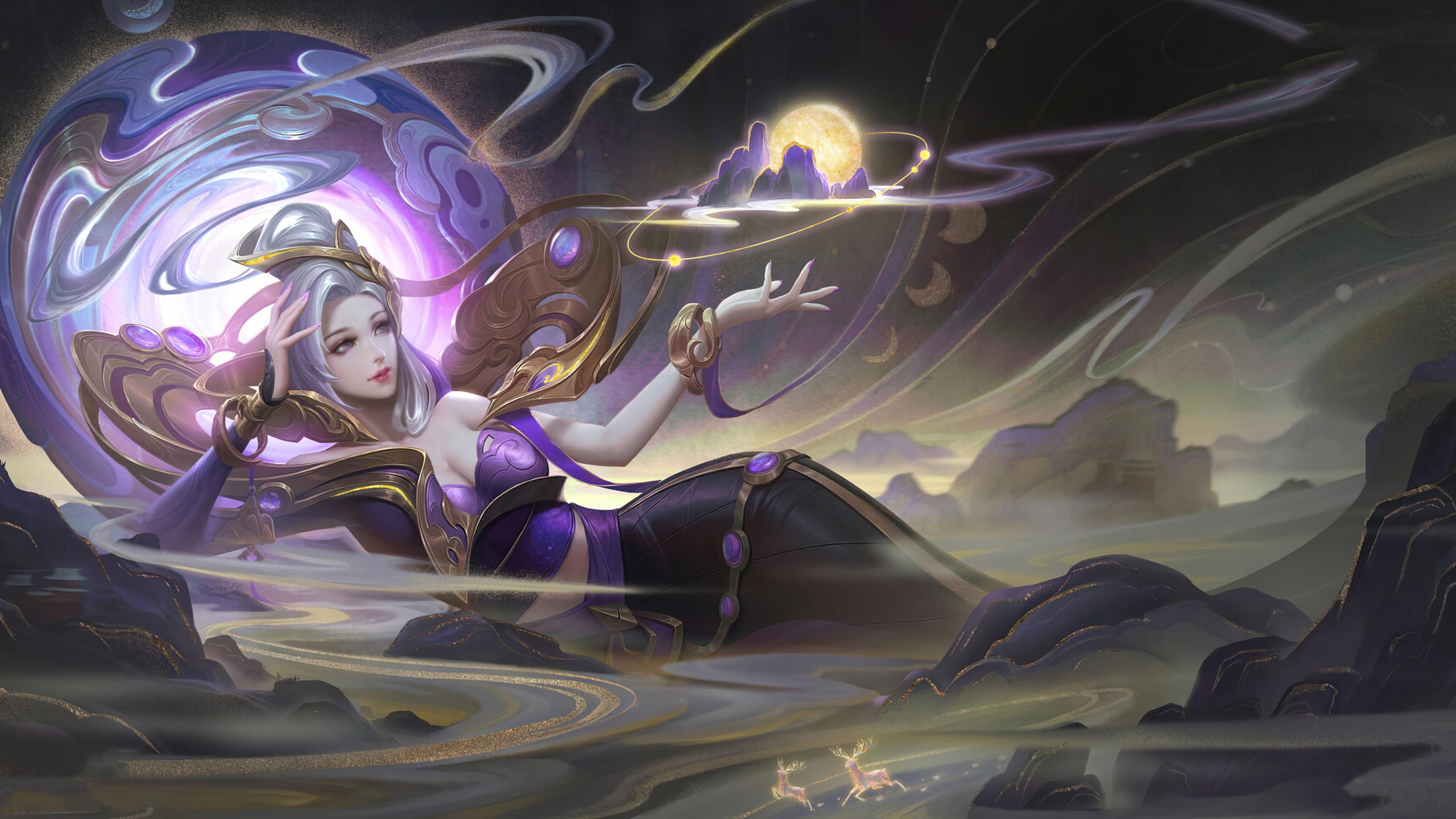 2560x1440 Wallpaper 4k Honor Of Kings Fantasy Girl Wallpaper