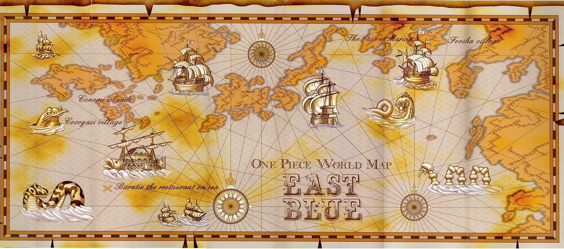 One Piece Map Wallpapers Top Free One Piece Map Backgrounds WallpaperAccess