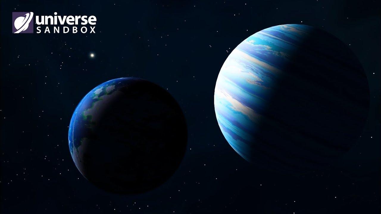 1280x720 Beautiful Ice Giant! Checking Out Your Solar Systems Universe Sandbox
