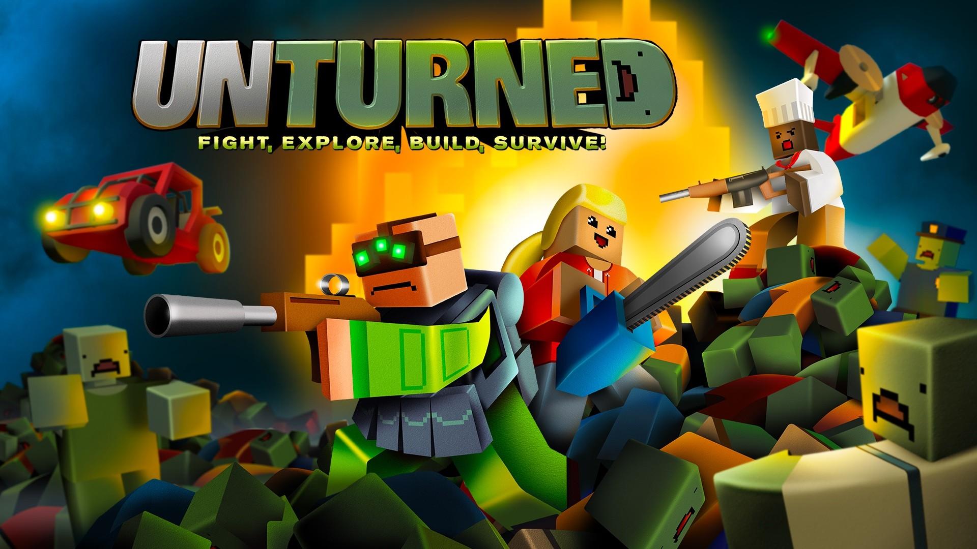 1920x1080 Try To Survive In The Open World, Zombie Infested Sandbox Of Unturned