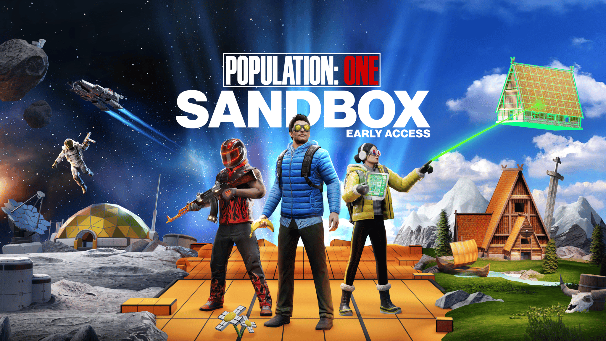 2048x1152 Population: One Sandbox Launches December 14