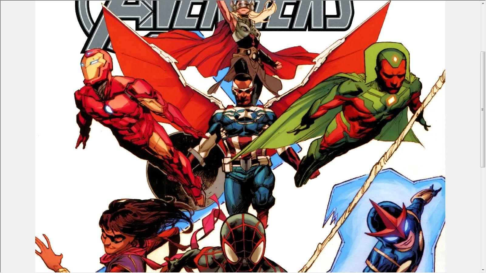 1600x900 All New, All Different AVENGERS (Free Comic Book Day)