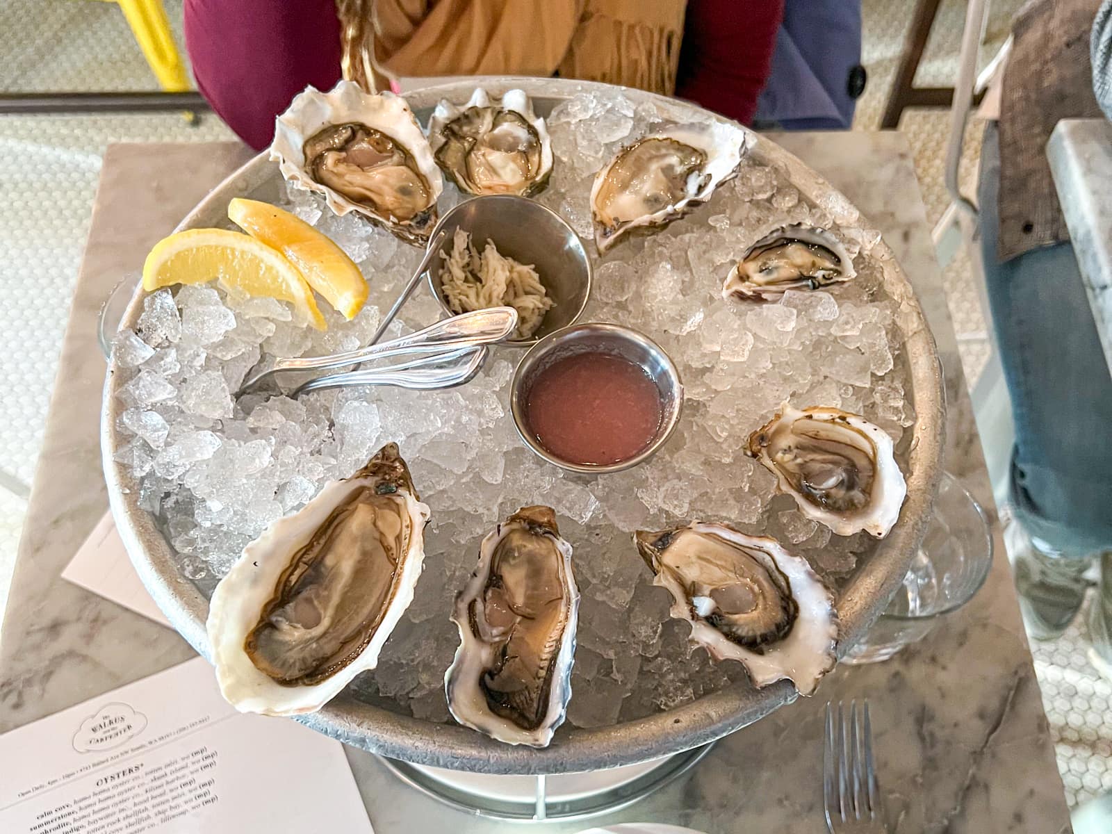 1600x1200 Oysters at The Walrus and the Carpenter in Seattle