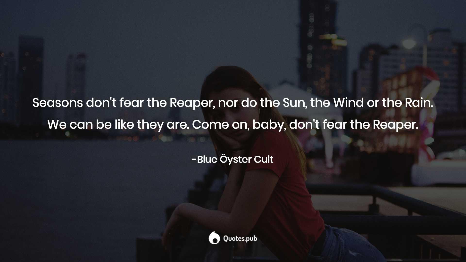 1920x1080 Blue Öyster Cult Quotes on Don t_fear_the_reaper