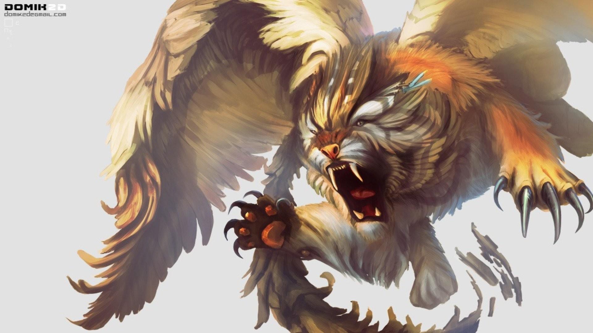 1920x1080 Griffins Mythical Creatures Wallpaper
