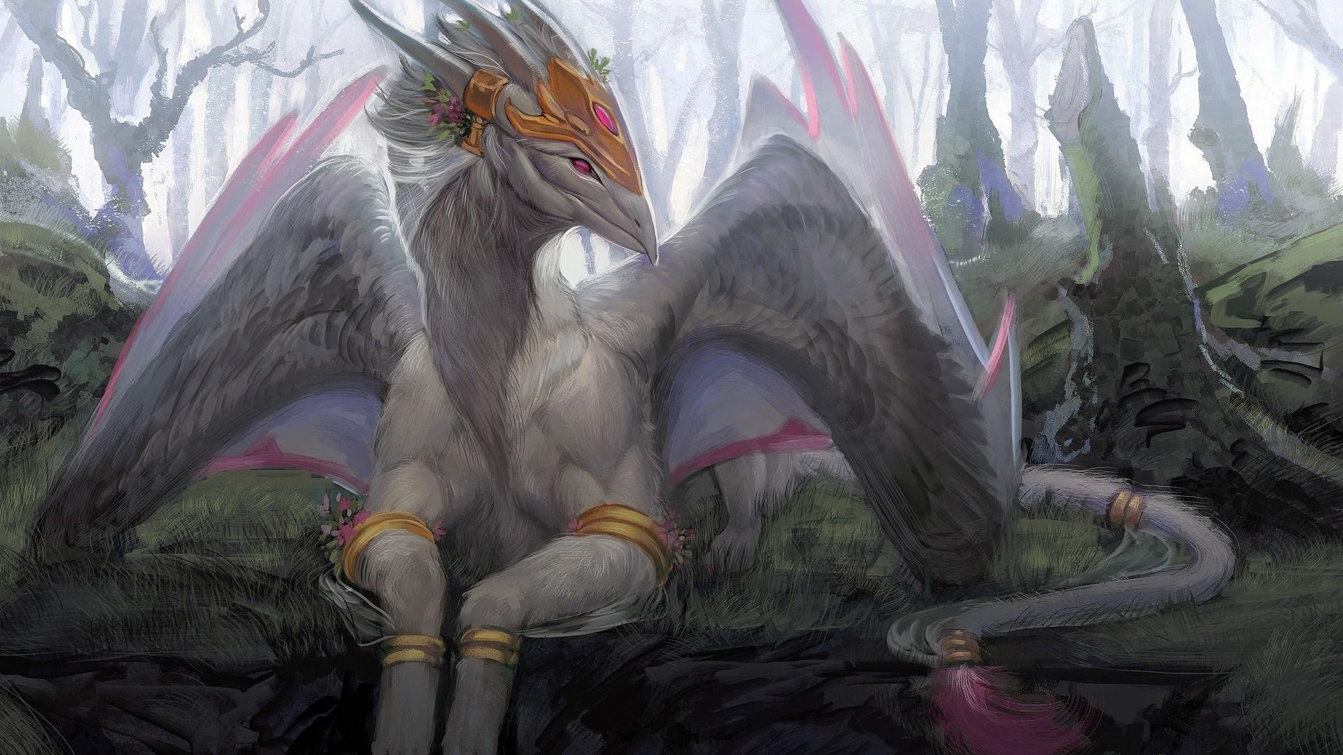 1920x1080 Mythical Creatures Wallpaper