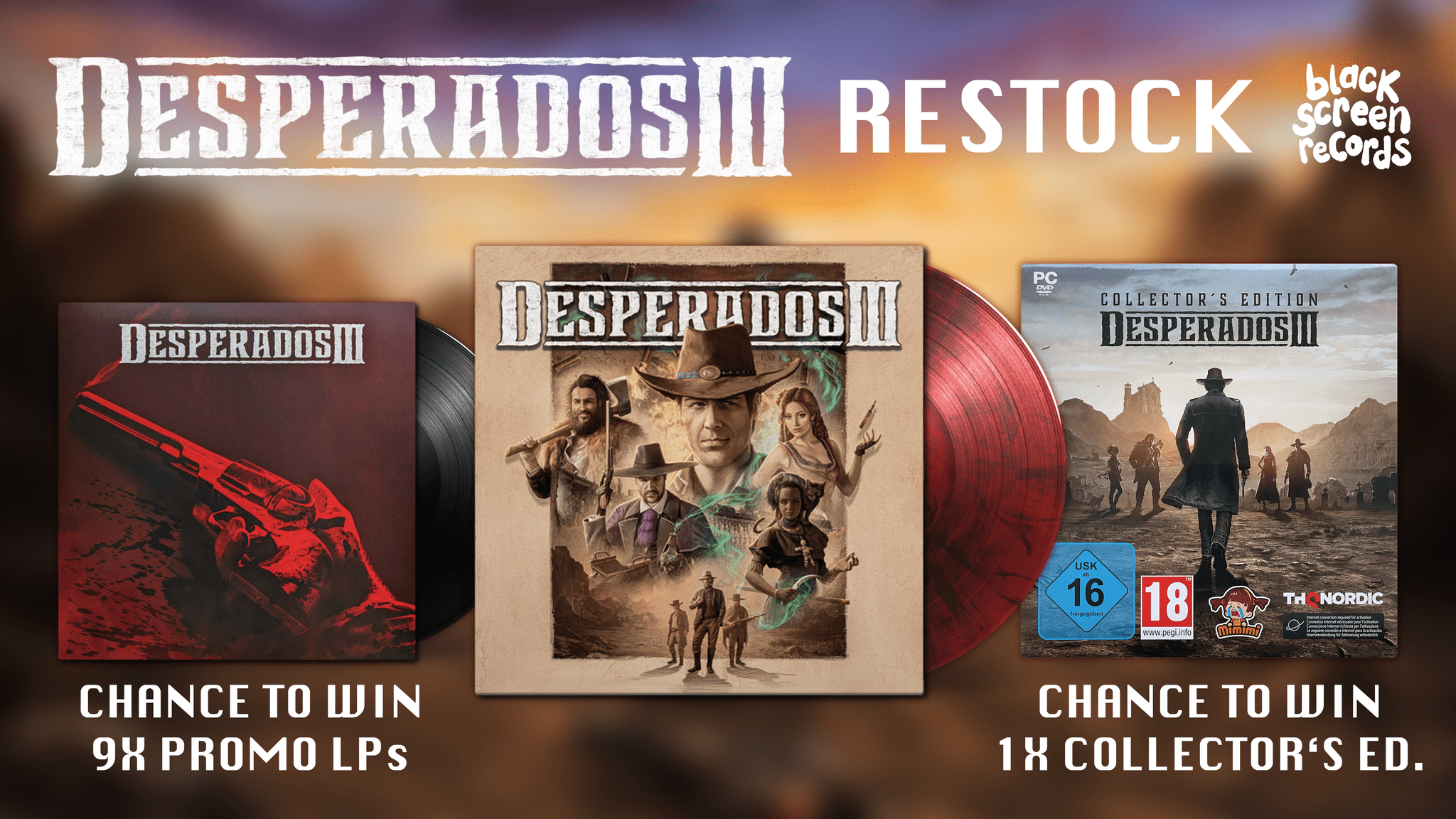 2048x1152 Desperados III (Original Soundtrack)