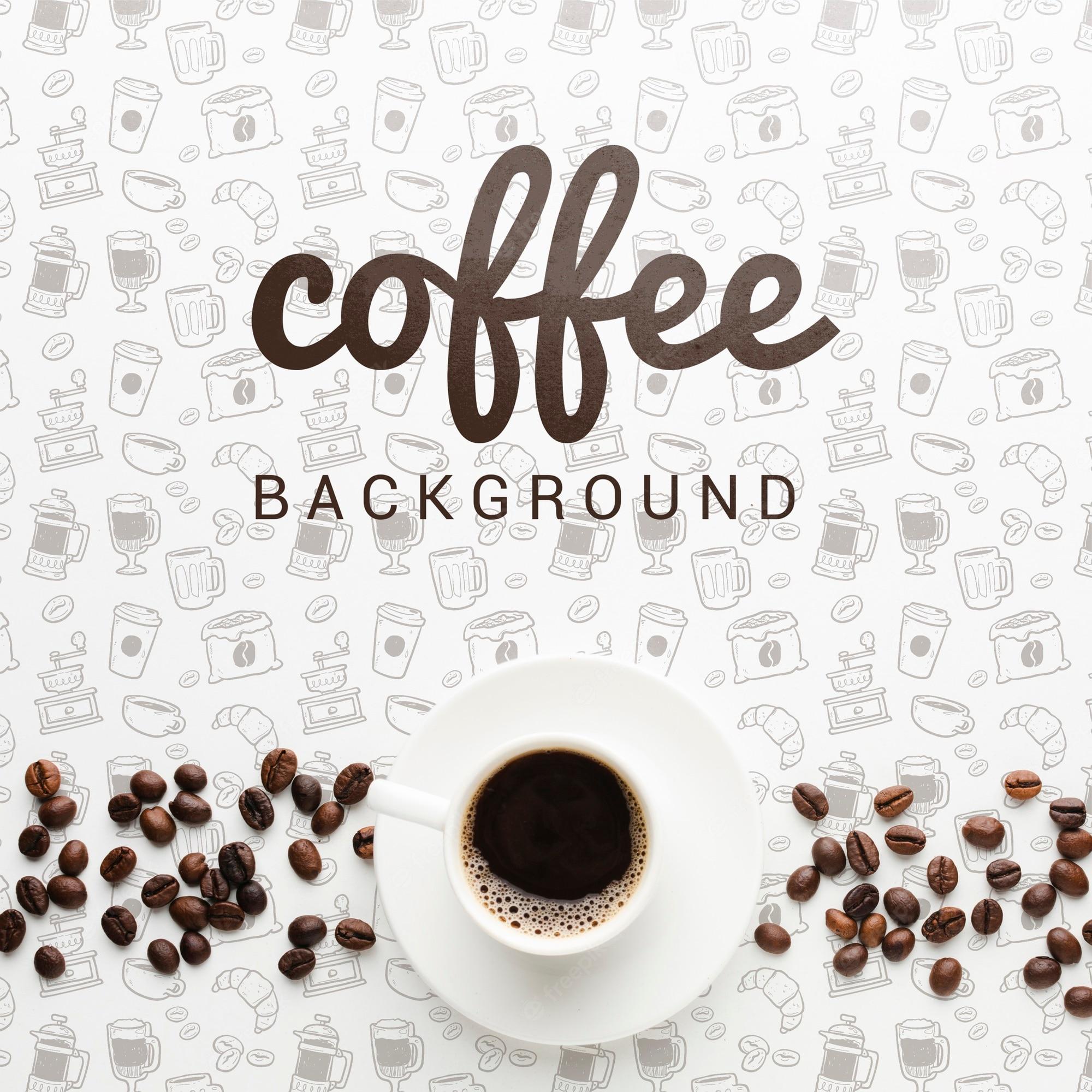 2000x2000 Cafe Wallpaper PSD, High Quality Free PSD Templates for Download
