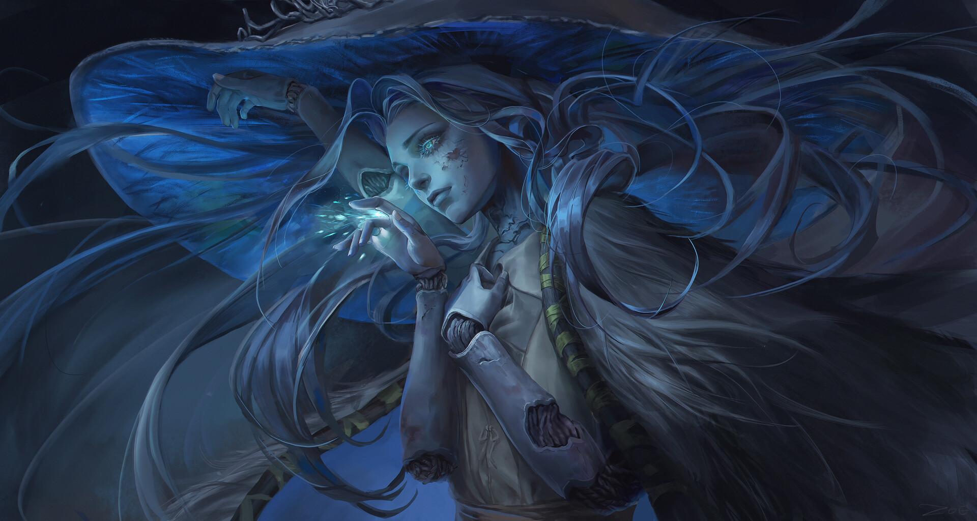 1920x1024 Ranni the Witch Ring Fanart
