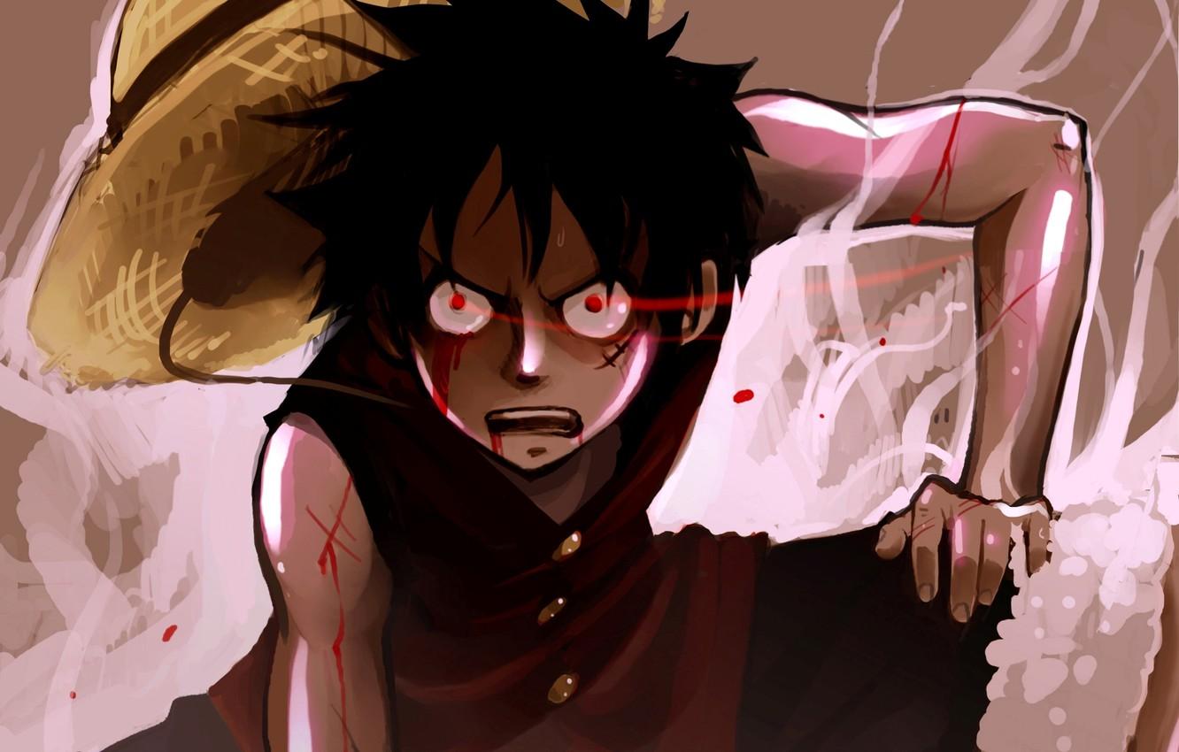 1332x850 Wallpaper boy, art, Anime, Anime, One Piece, straw hat, Monkey D. Luffy, Big jackpot, Elentori image for desktop, section прочее