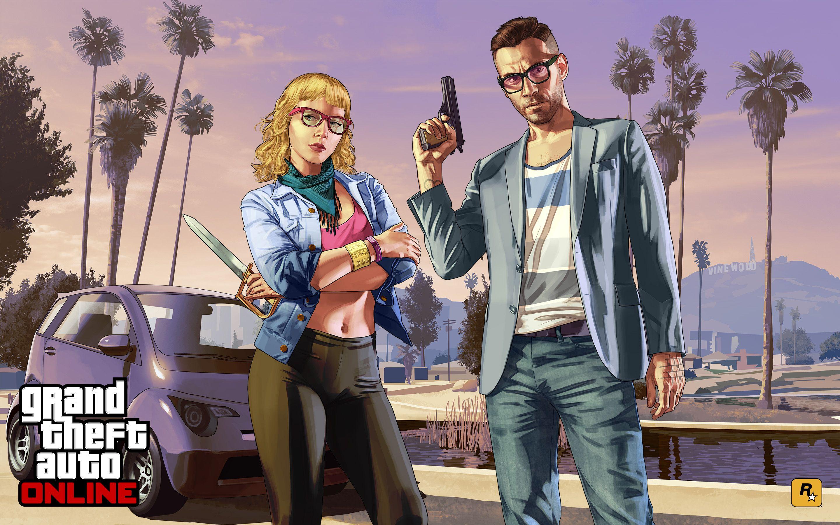 2880x1800 Official GTA 5 Artwork