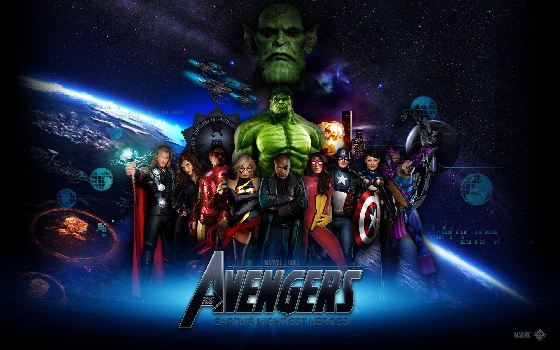 1920x1200 Download HD Wallpaper Of Avengers