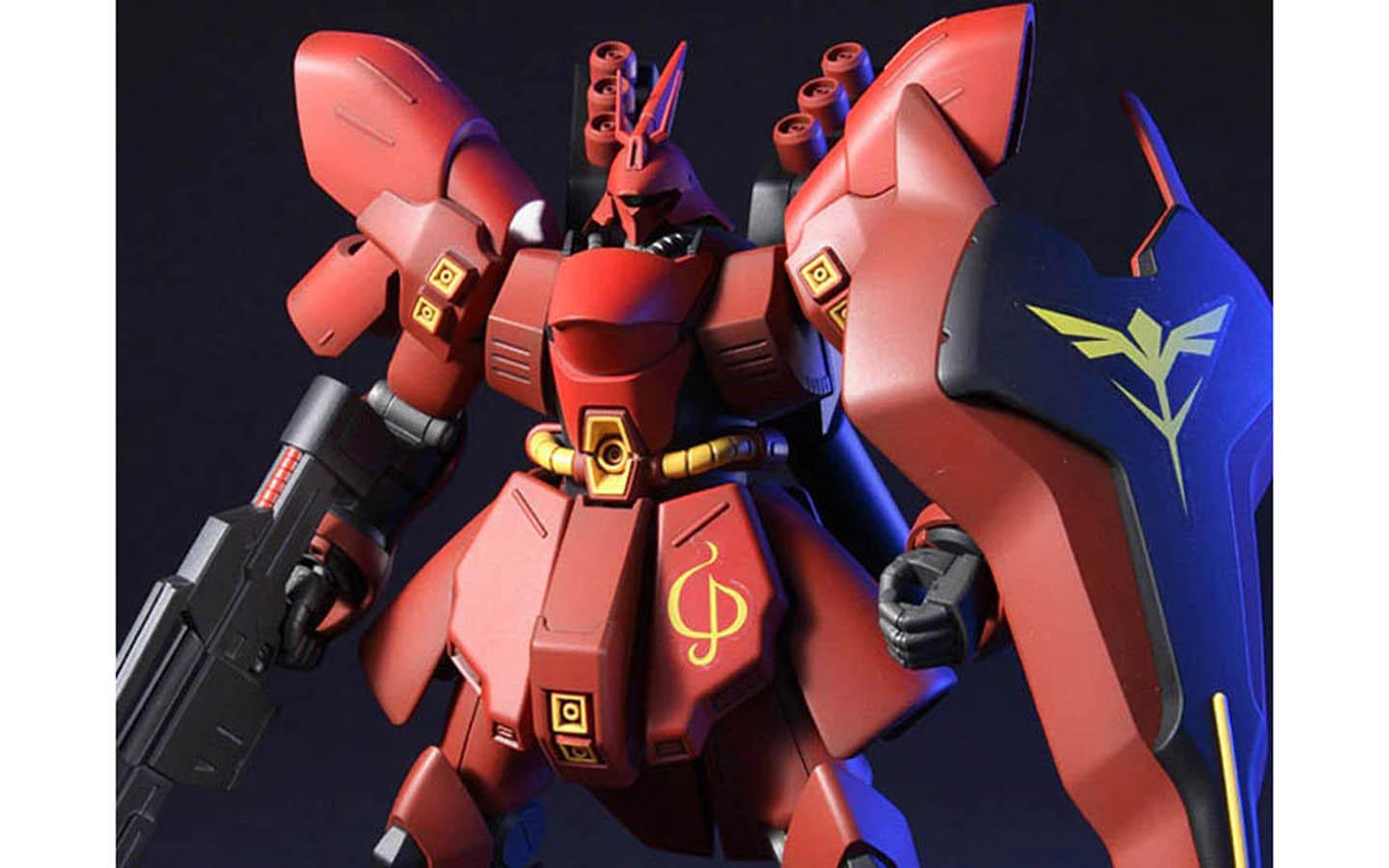 1440x900 HGUC MSN 04 Sazabi Zeon Char Aznable's Customize Mobile Suit For Newtype