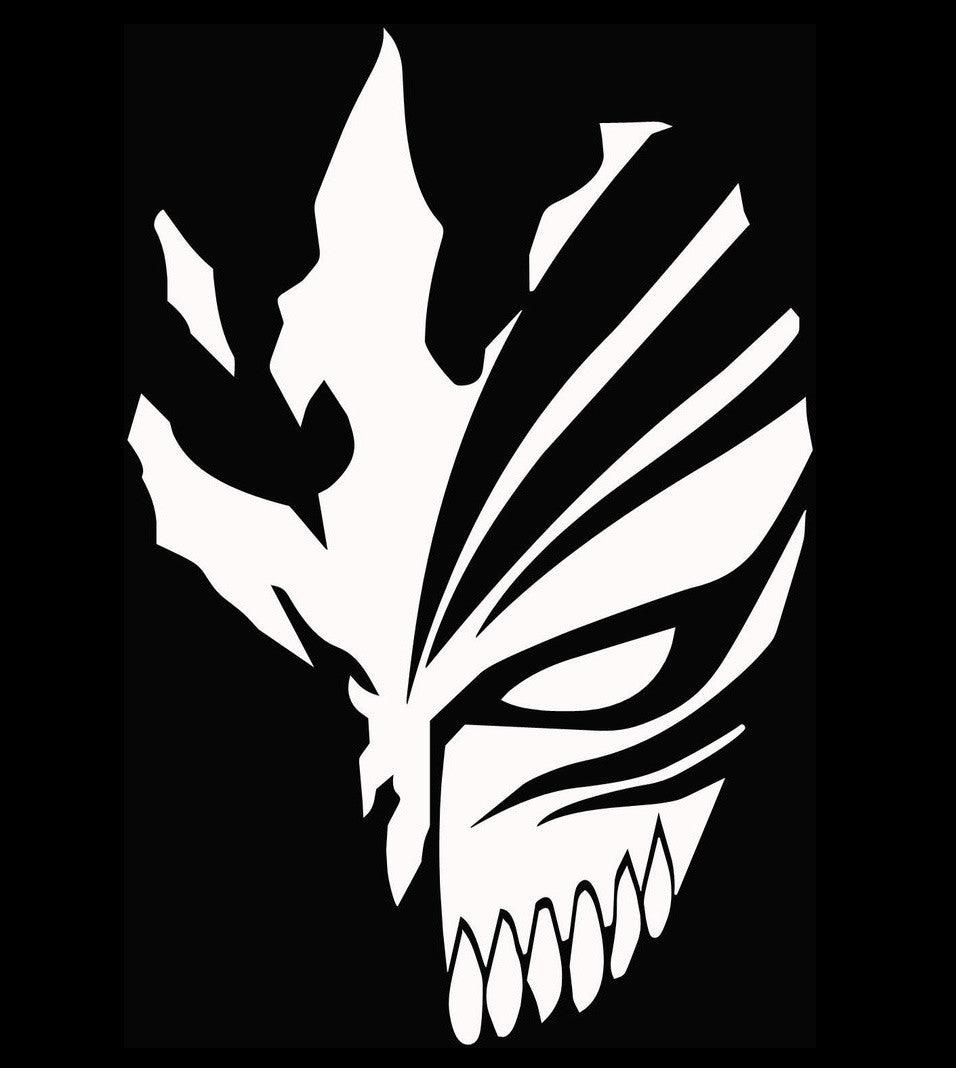 956x1068 Bleach - Ichigo Hollow Mask Anime Decal