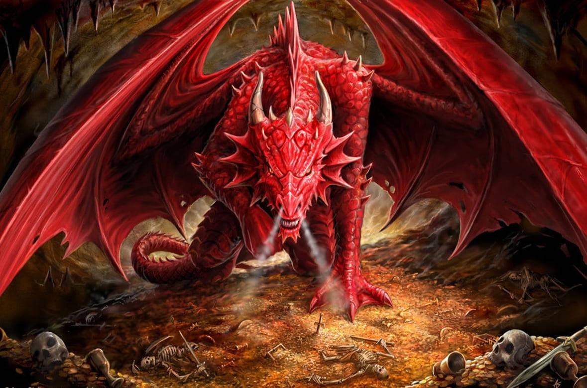 1179x779 3D Dragon Wallpaper