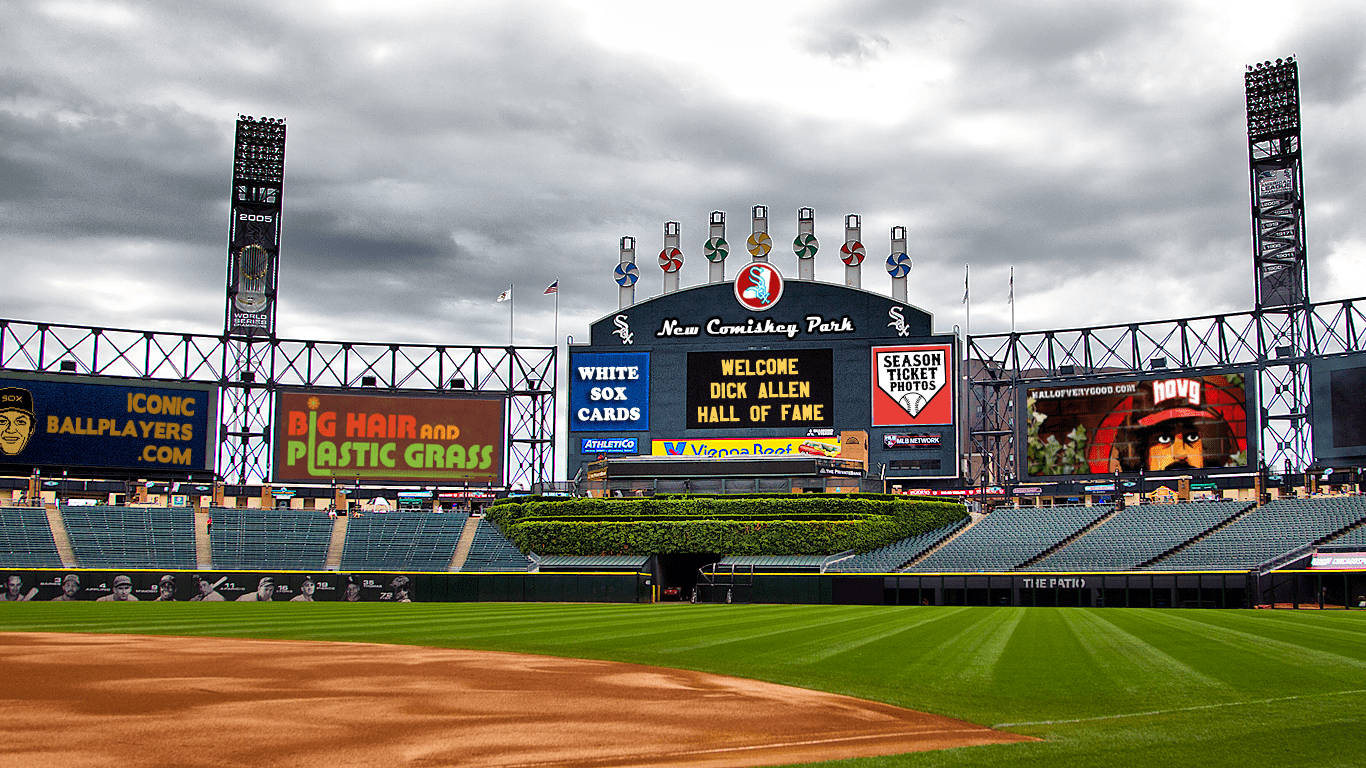 1366x768 Dick Allen Hall of Fame: New Sox Park wallpaper