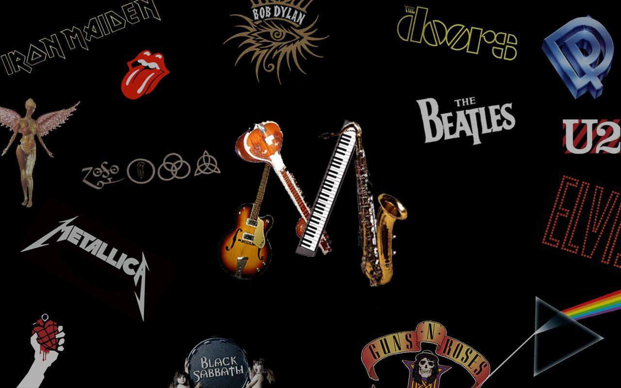 1280x800 rock'n'roll graphics and comments. Music wallpaper, Musical wallpaper, Metallica black