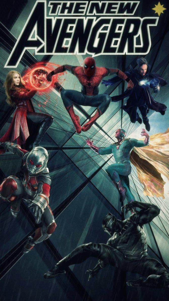 670x1191 The New Avengers HD Mobile Wallpaper