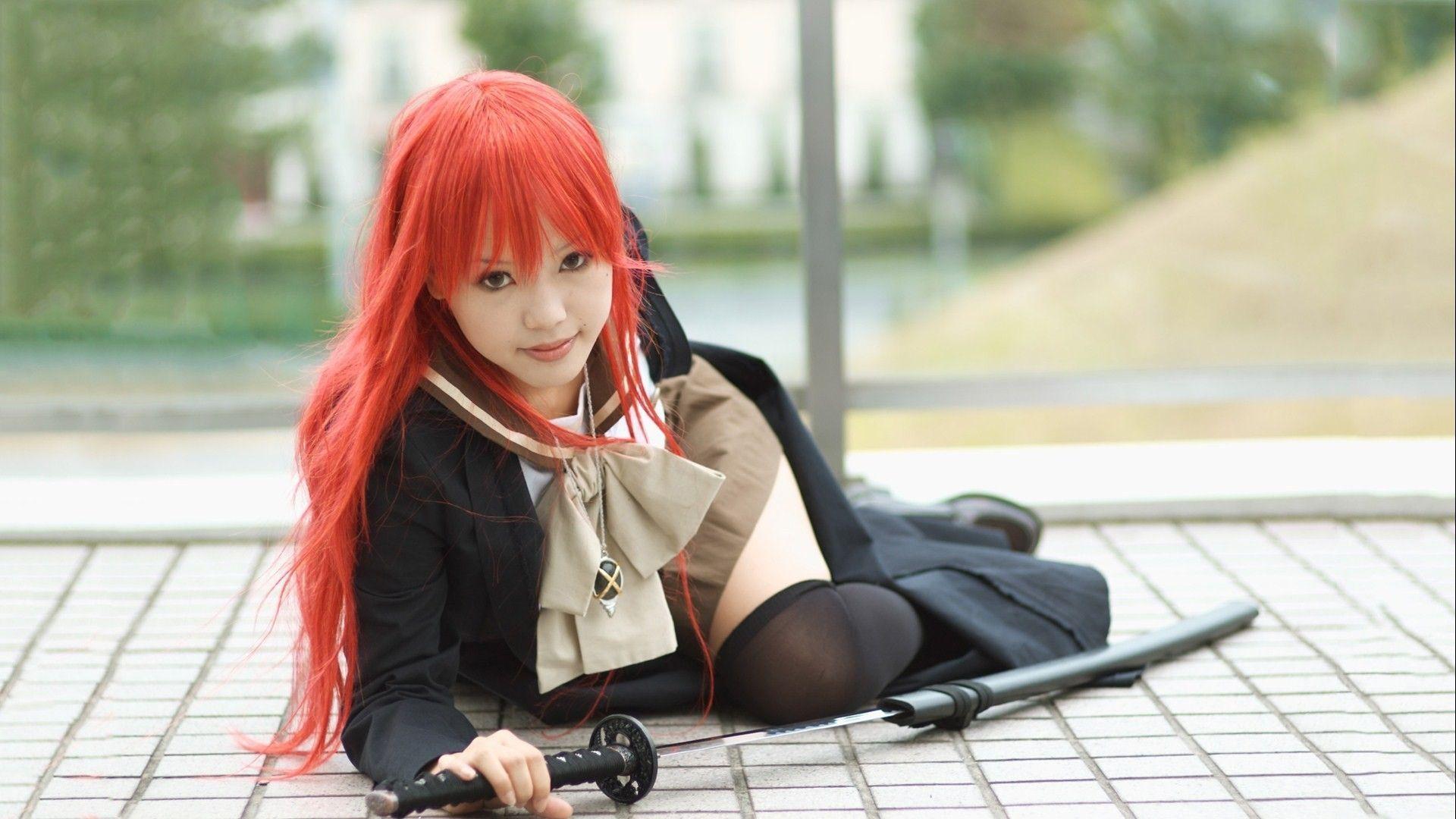 1920x1080 Cosplayer Wallpaper