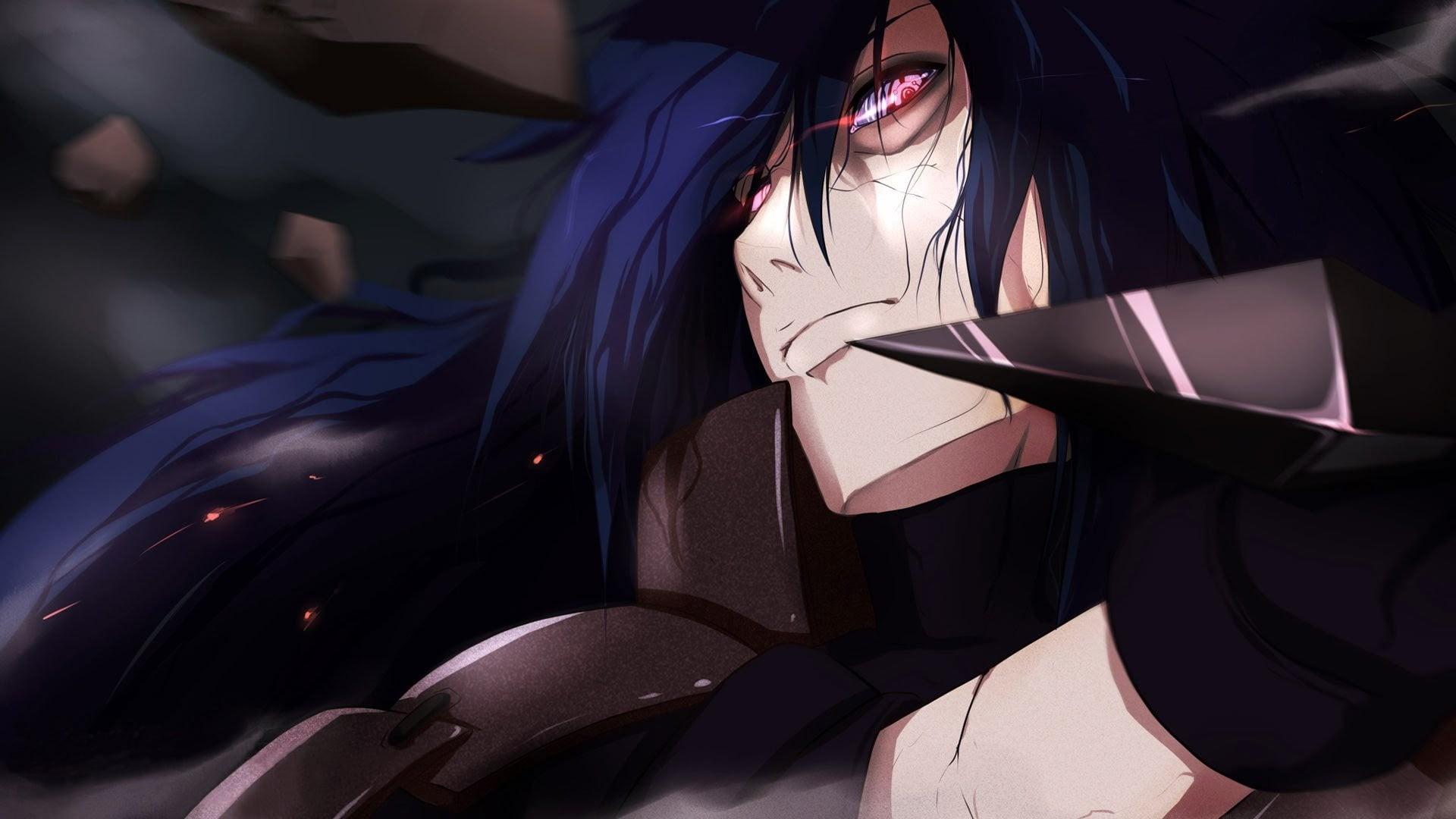 1920x1080 Wallpaper / Uchiha Madara, sitting, relaxation, adult, 1080P, sunlight, indoors, young adult, hairstyle, holding, transportation, leisure activity, lifestyles, real people free download