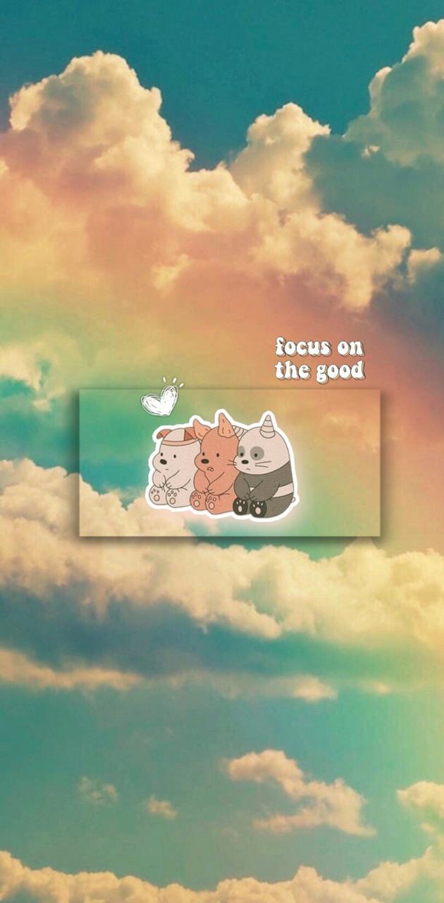 630x1280 Cute three bears wallpaper