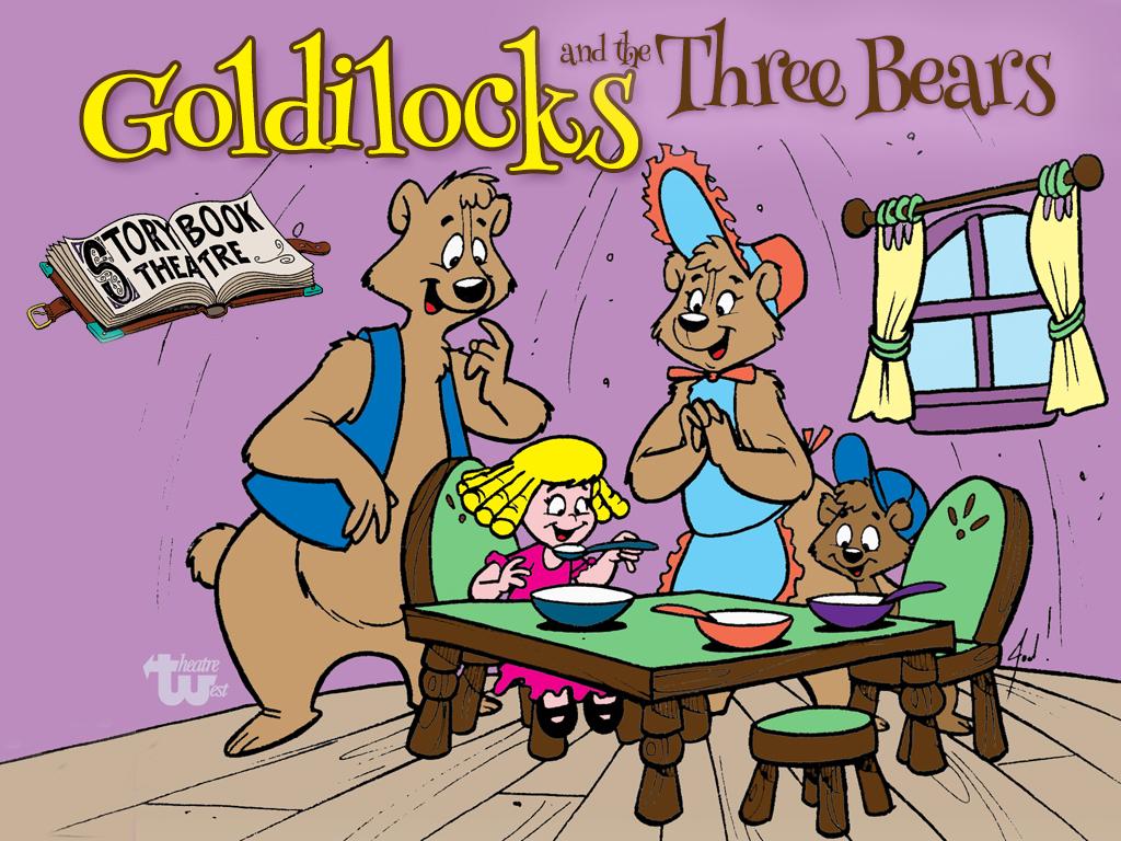 1024x768 Goldilocks and The Three Bears