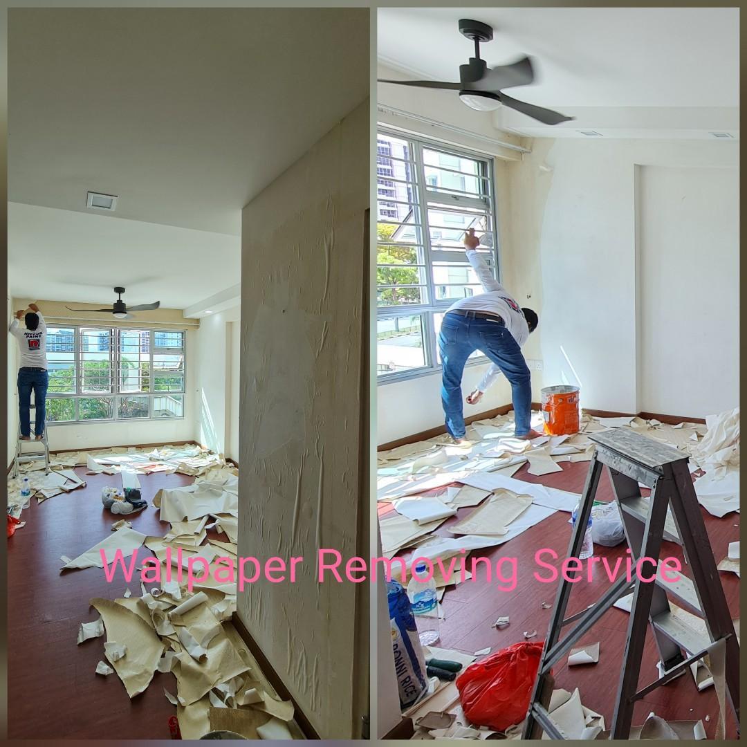 1080x1080 Wallpaper removing service, Home Services, Renovations, Painting & Wallpaper on Carousell