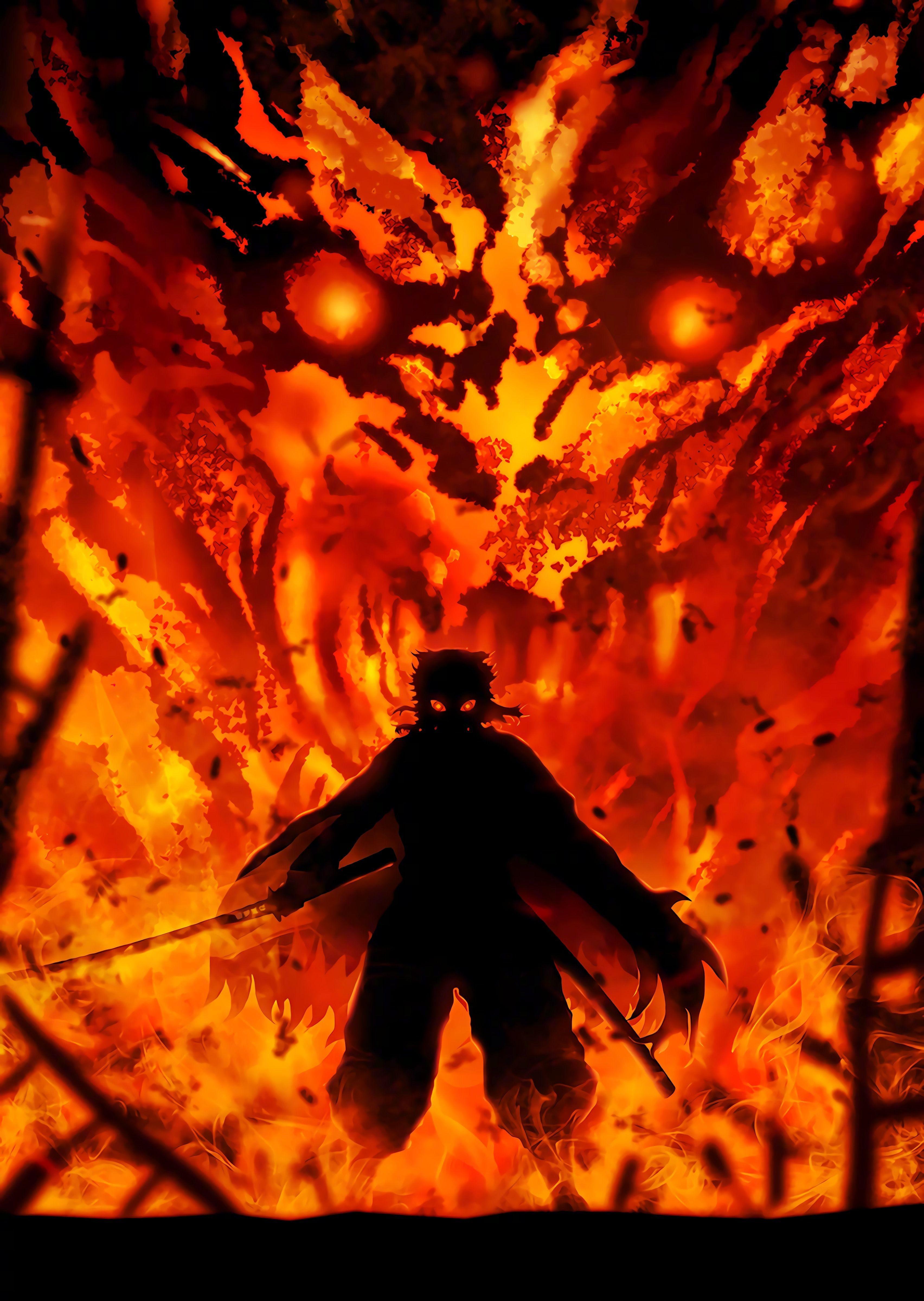3408x4800 Sun Breathing Wallpaper