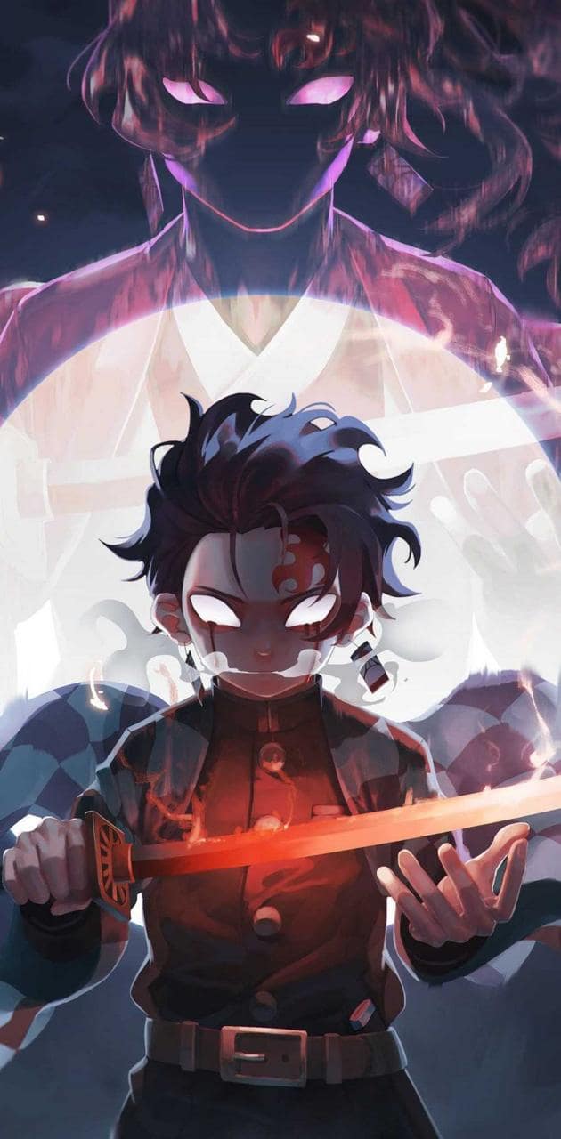 630x1280 Tanjiro Wallpaper