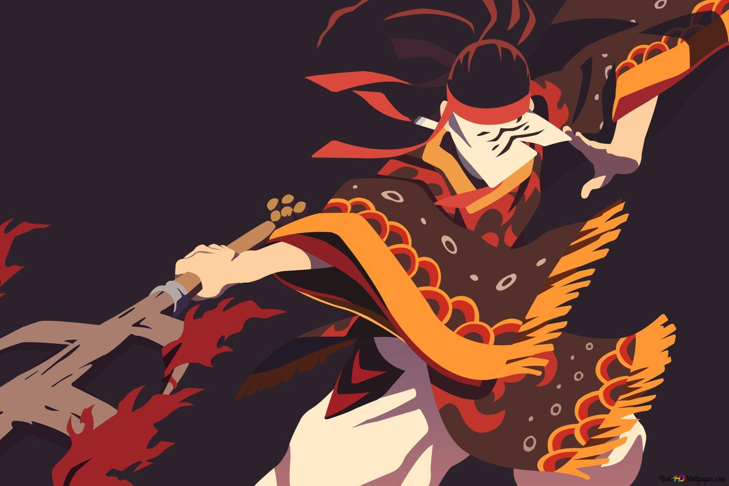 1440x960 Kimetsu No Yaiba: Tanjiro's Hinokami Kagura Breathing HD wallpaper download