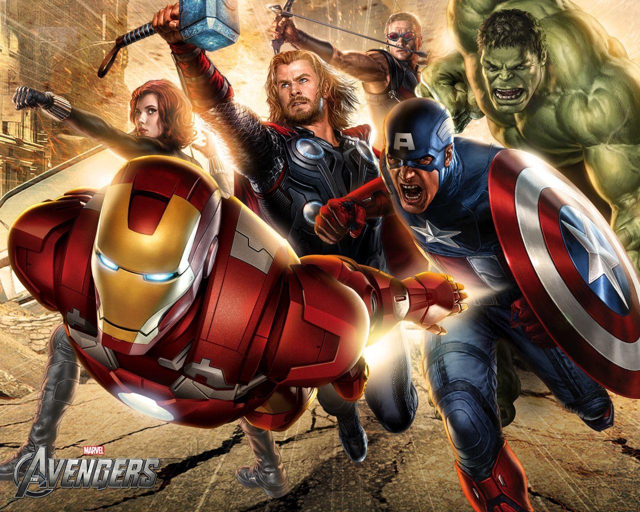 1280x1024 New Avengers wallpaper!. O.G. Geekster