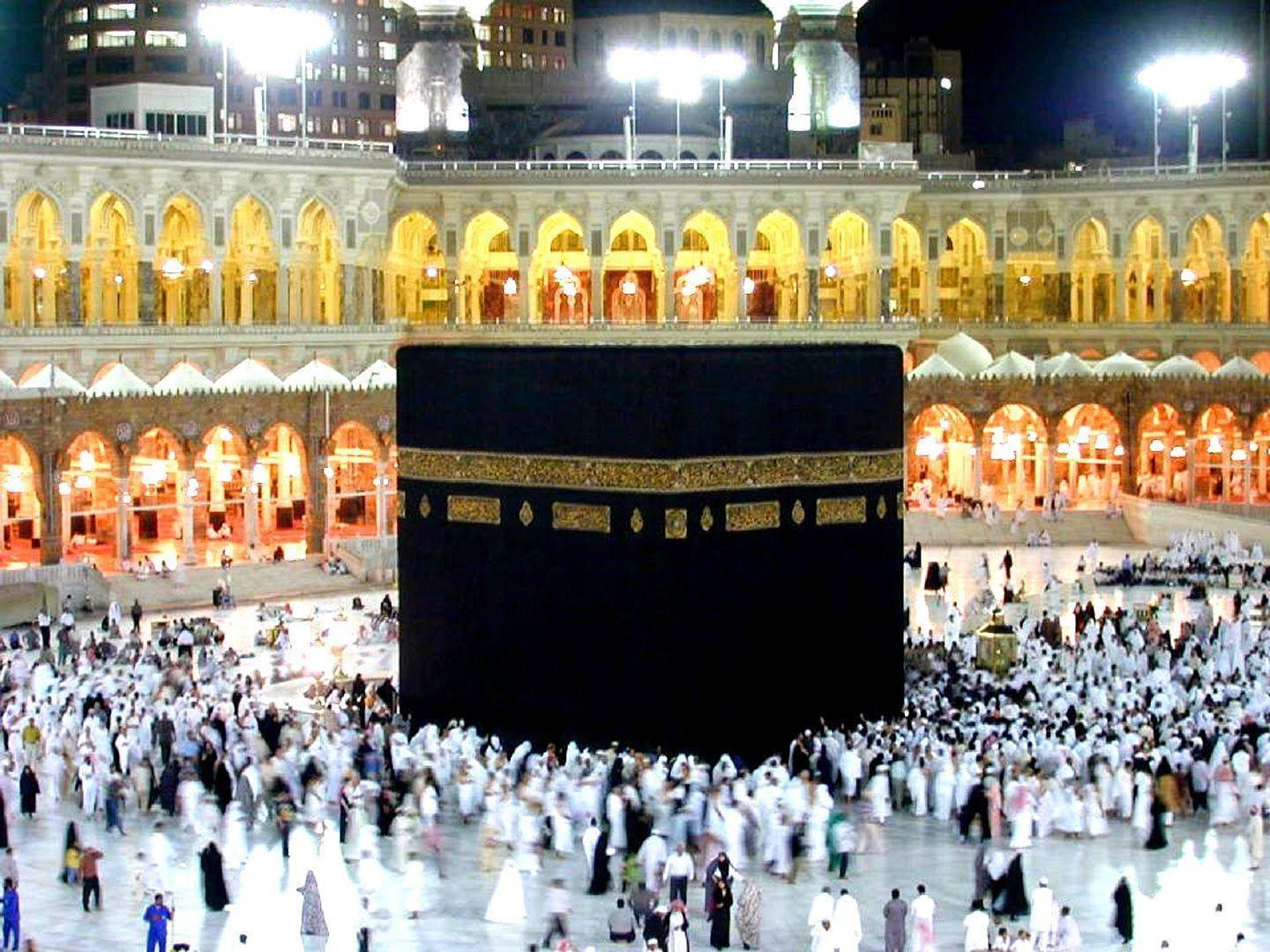 1440x1080 Download The Cube Kaaba Temple Makkah HD Wallpaper