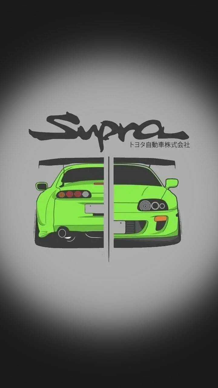 720x1280 White jdm supra Wallpaper Download