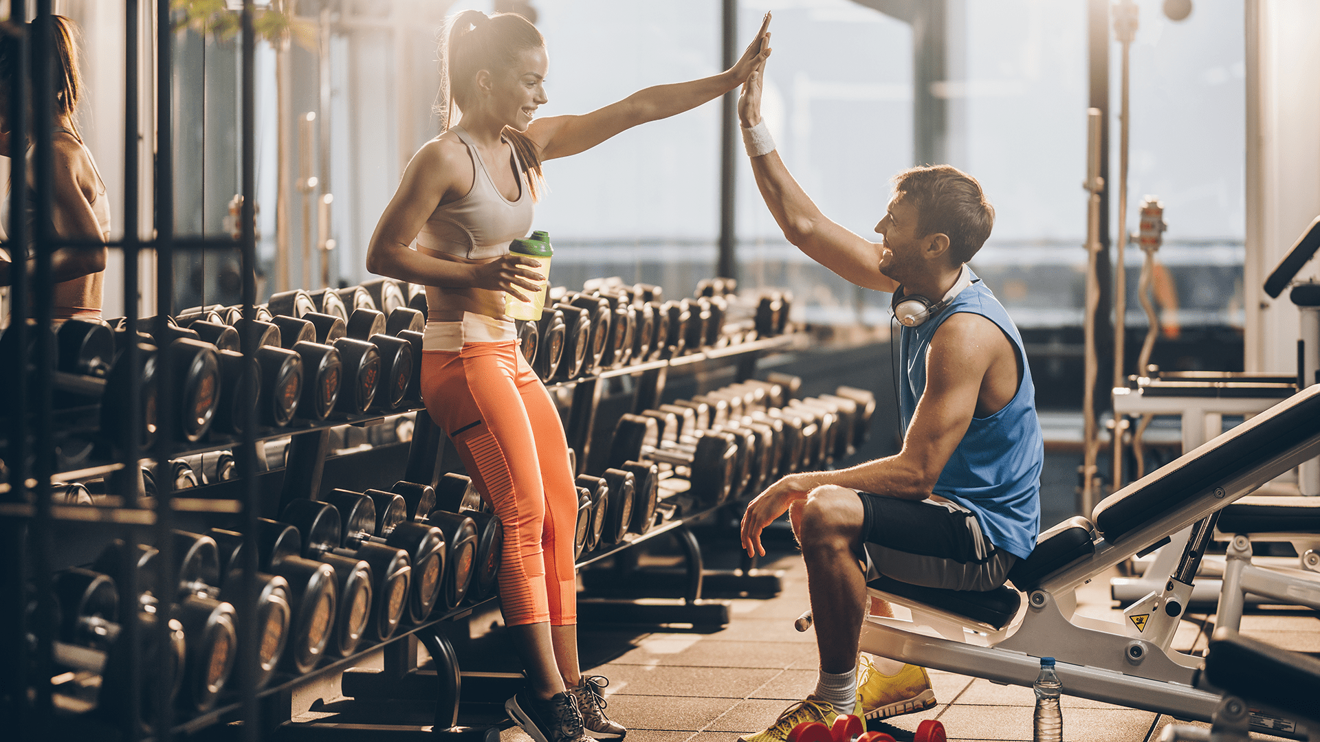 Gym Couple Wallpapers - Top Free Gym Couple Backgrounds - WallpaperAccess
