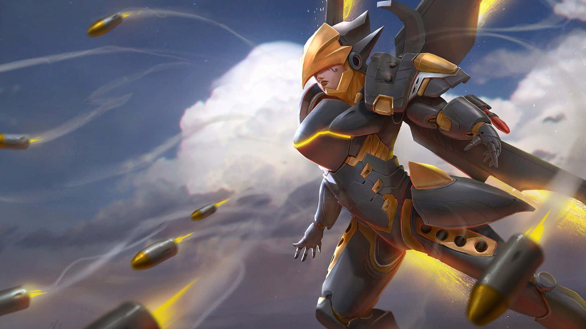 1920x1080 Download Overwatch Pharah 1920 X 1080 Wallpaper