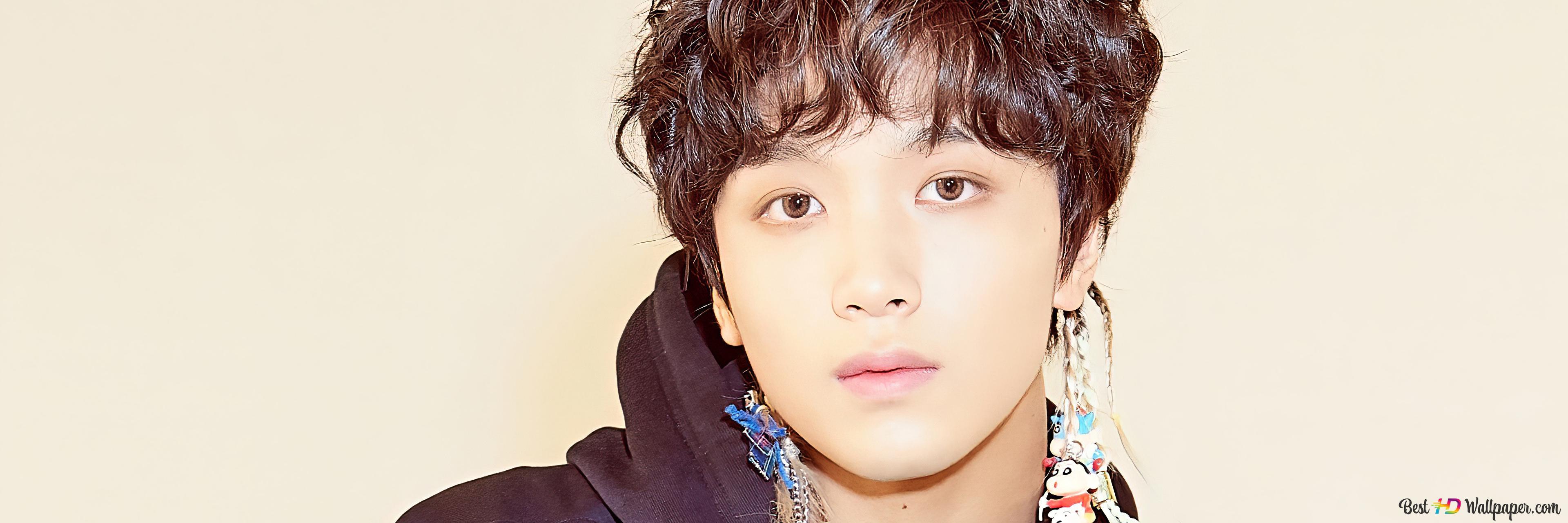 3840x1280 NCT 127 'Haechan' Zone Album Shoot 4K wallpaper download