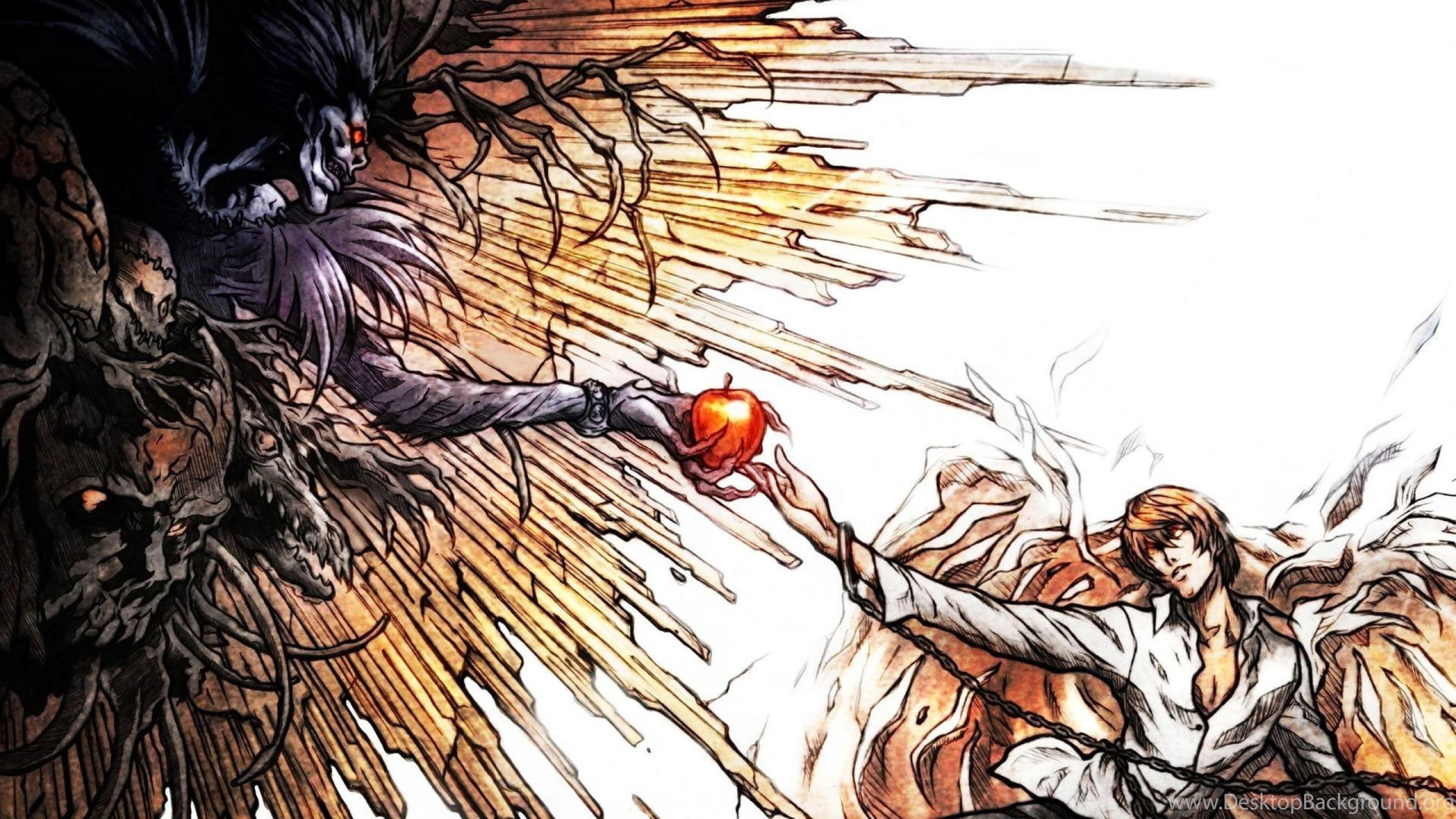 3840x2160 4K Ultra HD Death Note Wallpaper HD, Desktop Background 3840x2160