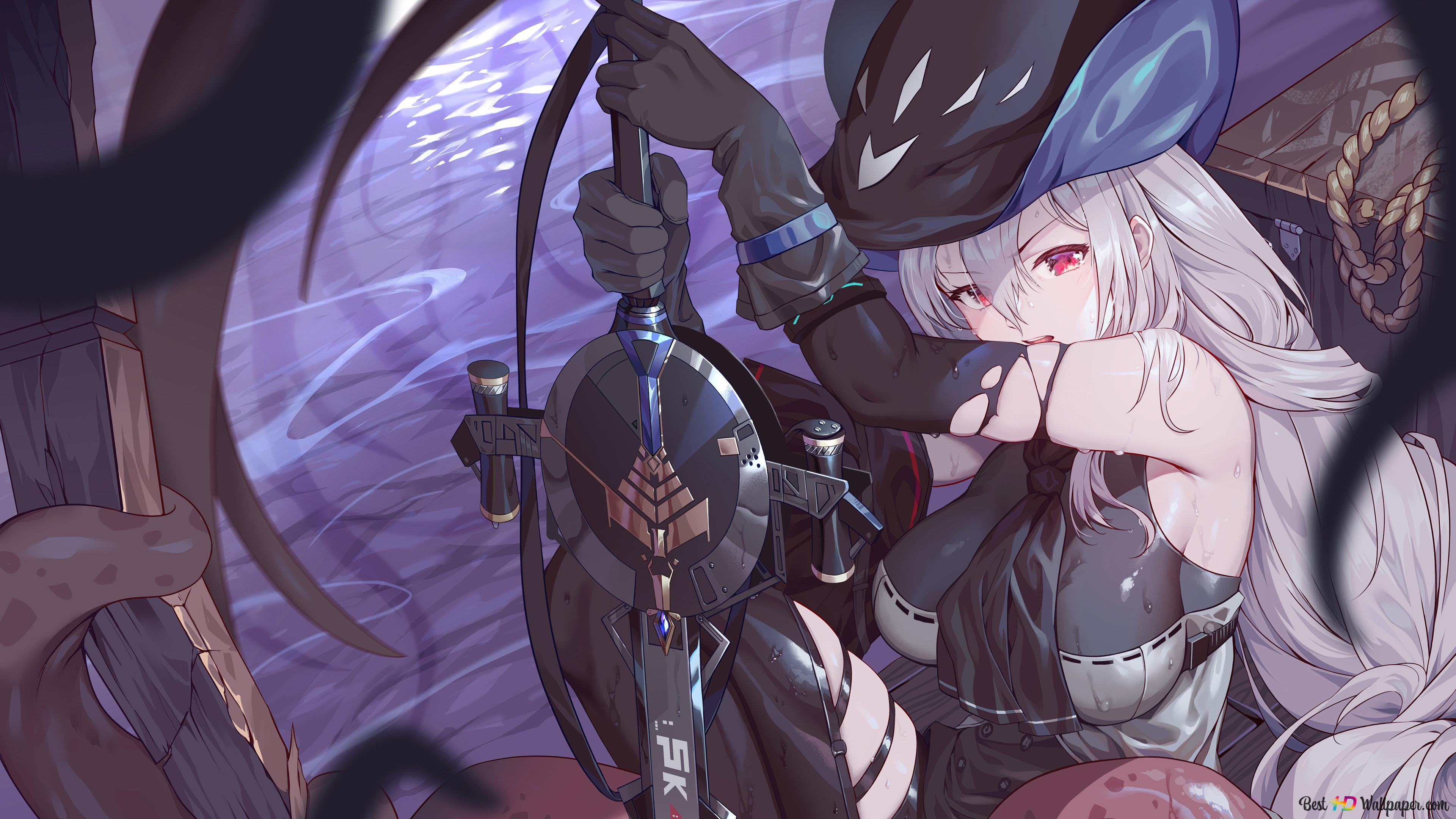 3840x2160 Skadi. Arknights. [Anime Video Game] 4K wallpaper download